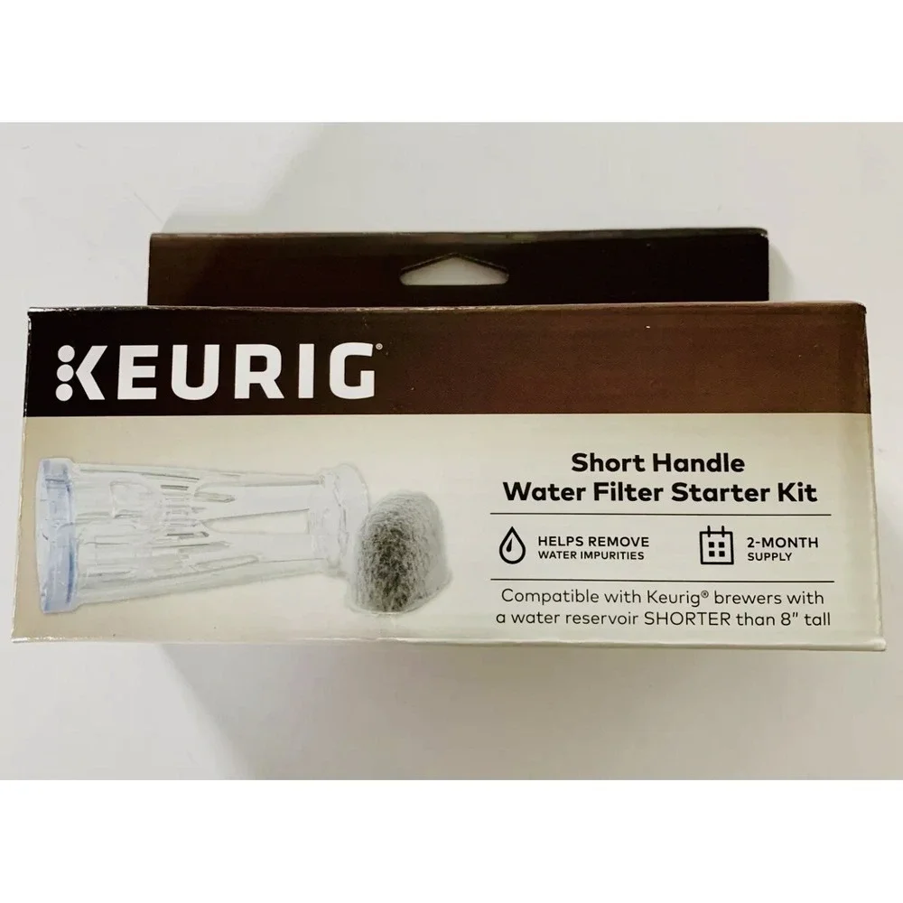 Keurig Coffee Short Handle Reservoir 2 Month Water Filter Starter Kit (5) LOT